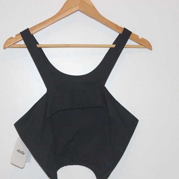 NWT Elodie Black Crop top Women Size Medium - Picture 11 of 16